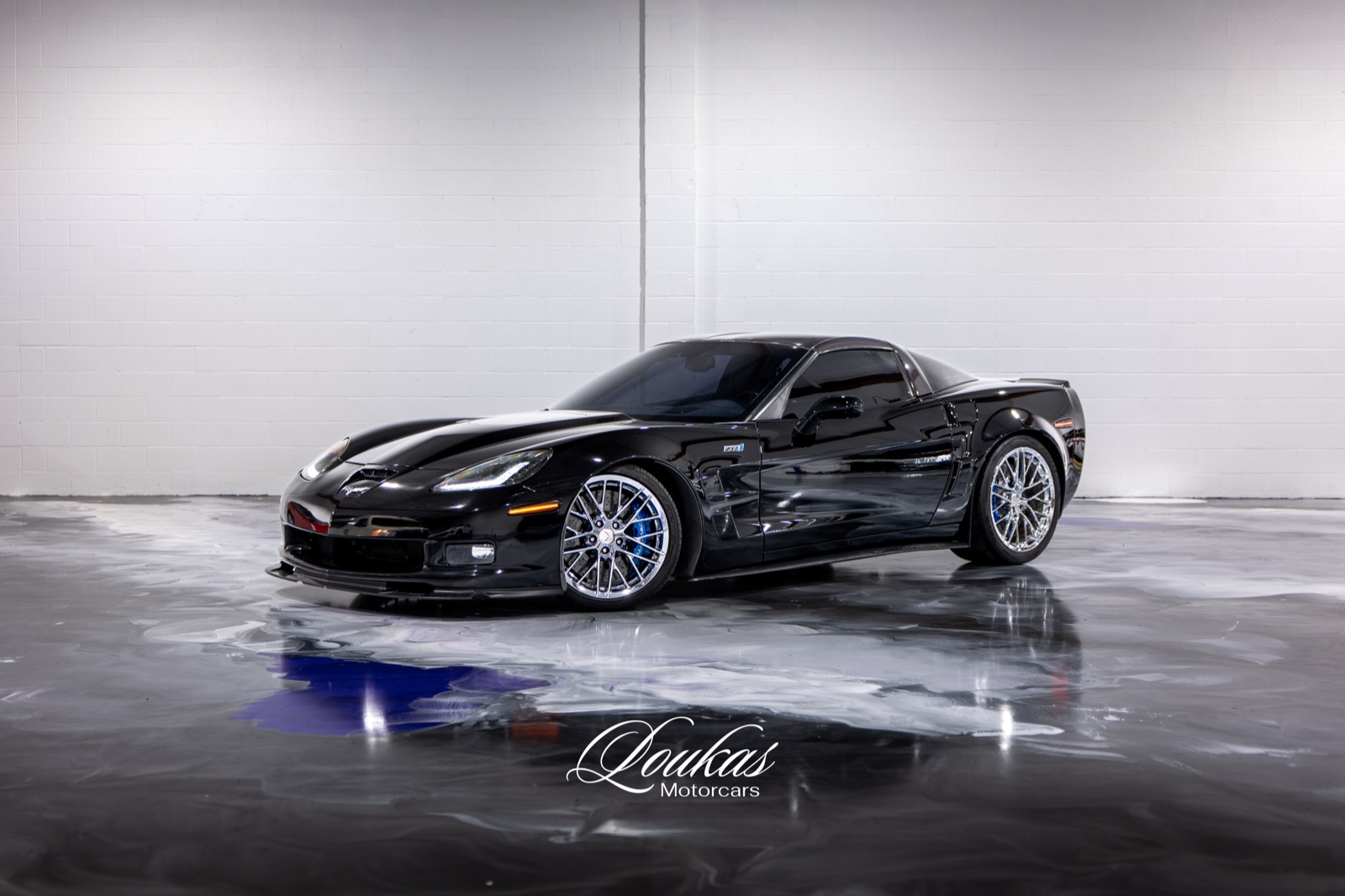 Chevrolet Corvette ZR1, C6, Black