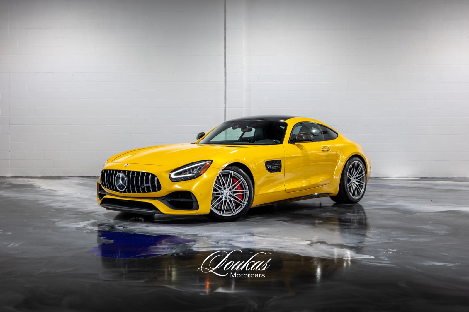 Mercedes-AMG GT, Yellow