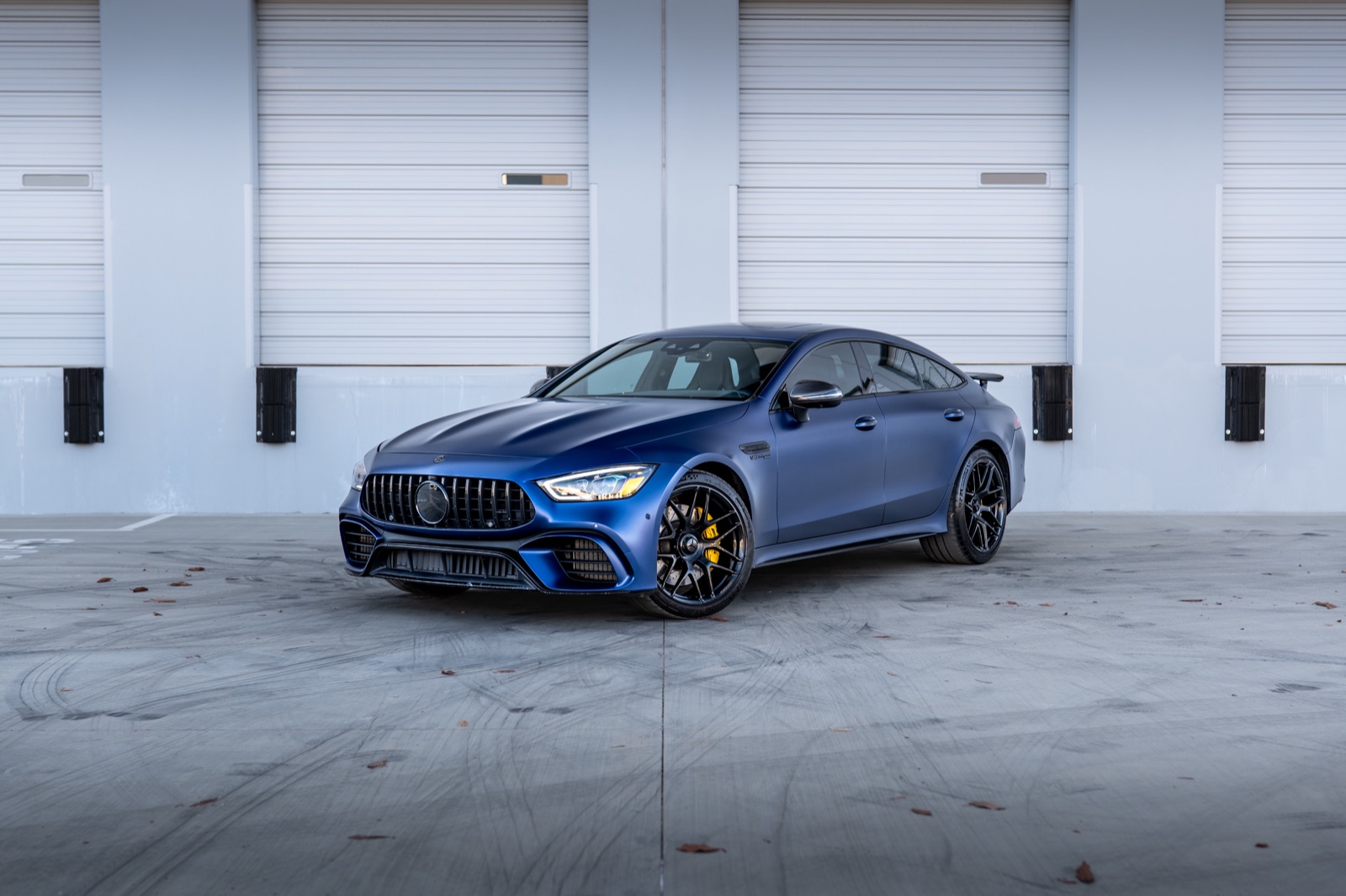 Mercedes-AMG GT 63 S, Matte blue